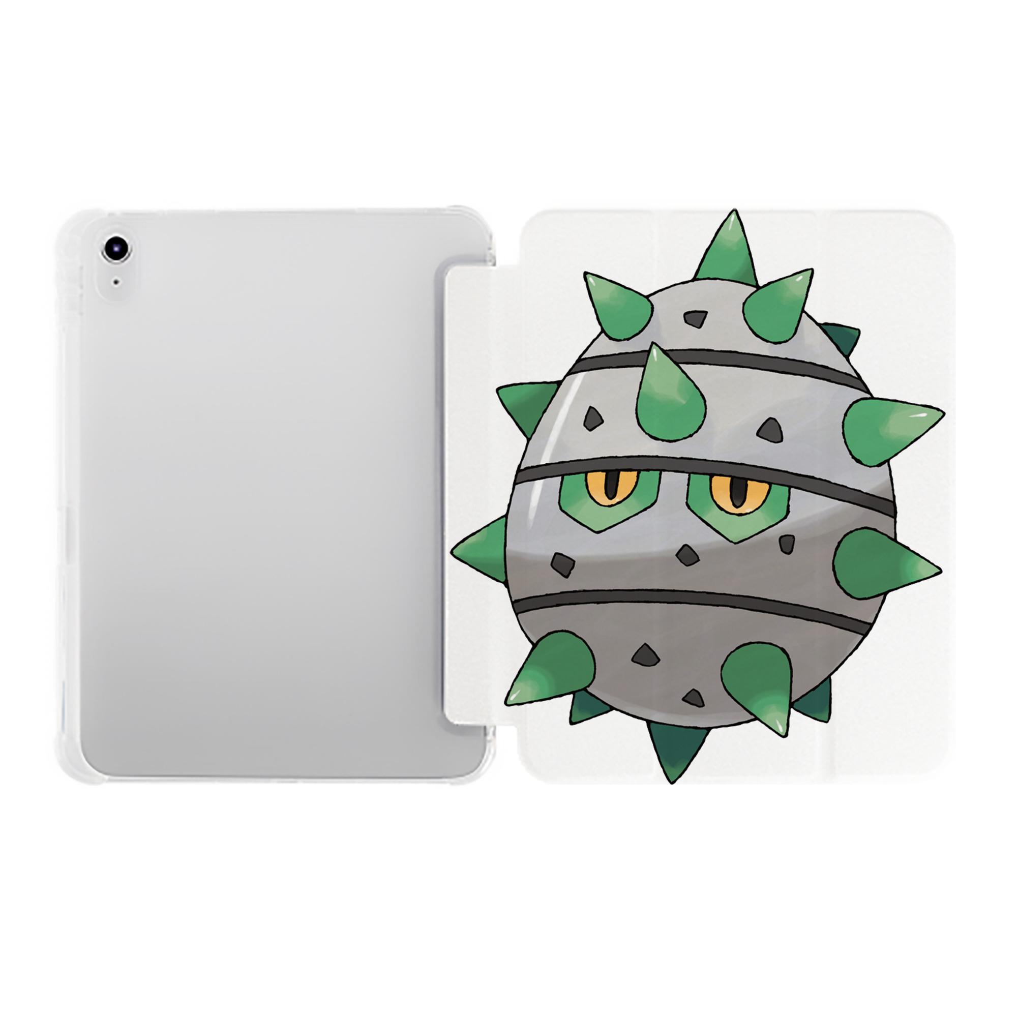 （画像用） ポケットモンスター Pokémon IPad ケース ペン収納付き 三つ折りスタンド PUレザー×シリコン 対応機種9.5/10.5/10.9インチ